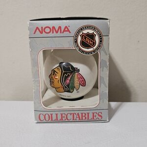 Vintage 1993 Noma NHL ornament collection Chicago Blackhawks